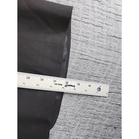 Burberrys Blazer Suit Mens 46 Black Super 100s Wool Gold Buttons Union Made USA - Picture 9 of 9